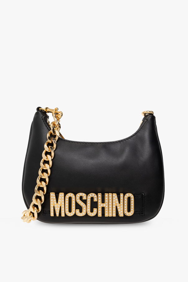 Moschino Proenza Schouler large leather tote bag
