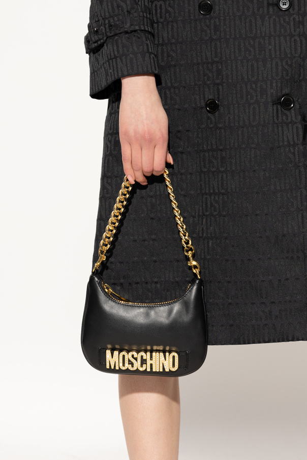 Moschino Proenza Schouler large leather tote bag