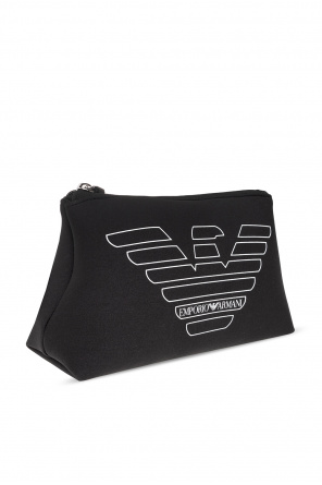 Emporio Armani Wash bag with logo