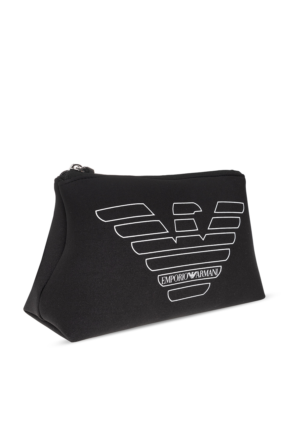 Emporio single-breasted armani Wash bag with logo