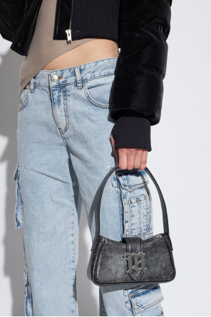 ‘cracked mini’ shoulder bag od MISBHV