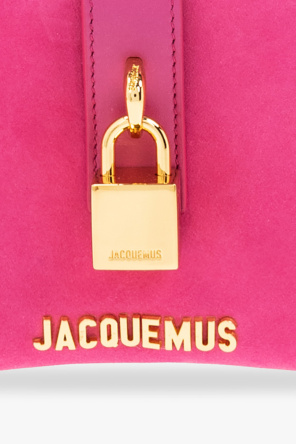 Jacquemus ‘Le Bisou Cadenas’ shoulder straw bag