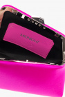 The Attico neon ‘Midnight’ satin clutch