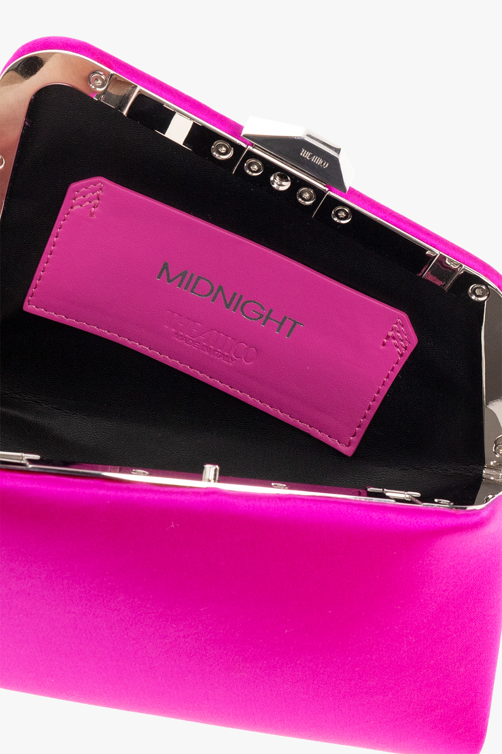 The Attico ‘Midnight’ satin handbag