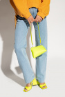 The Attico neon ‘Midnight’ satin handbag
