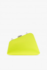 The Attico neon ‘Midnight’ satin handbag
