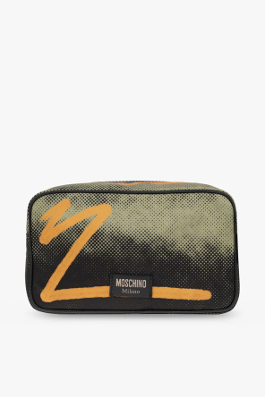 Patterned wash bag od Moschino