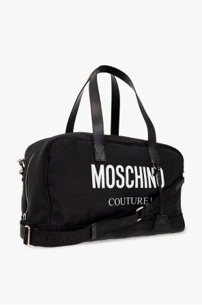 Moschino Pvc Smiley Print Crossbody Bag