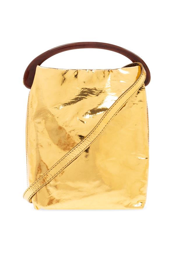 Niki crinkled effect tote bag Leather shoulder bag