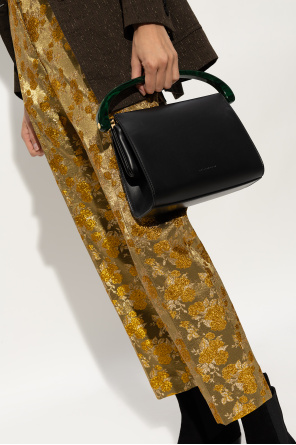 Leather shoulder bag od Dries Van Noten