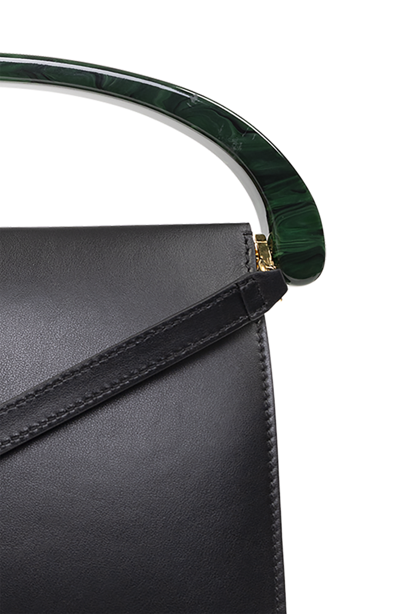 Dries Van Noten Leather shoulder bag