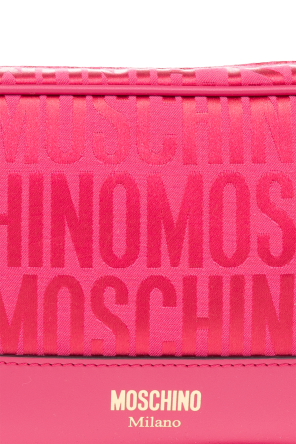 Moschino Wash bag with logo