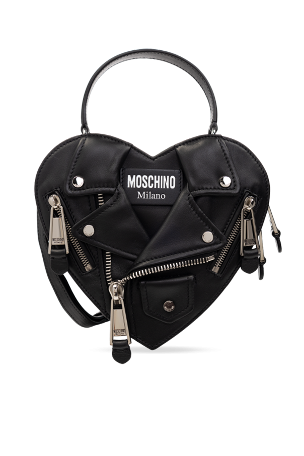 Black Heart-shaped shoulder bag Moschino - Vitkac Canada
