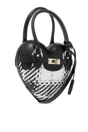 Moschino Heart-shaped shoulder their bag