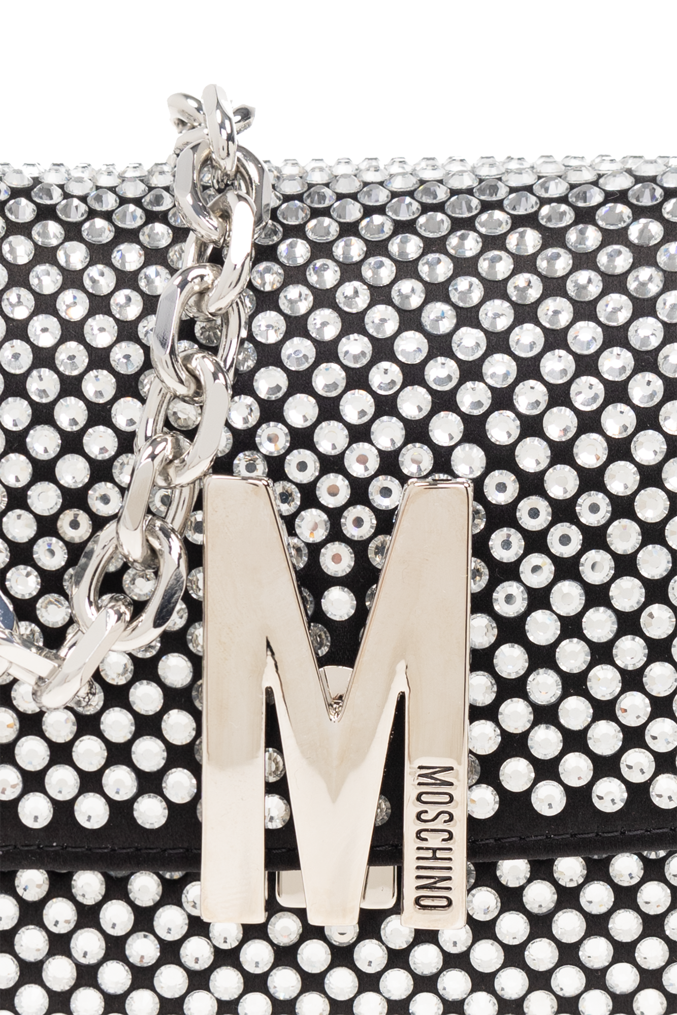 Moschino Crystal-embellished Crossbody Bag