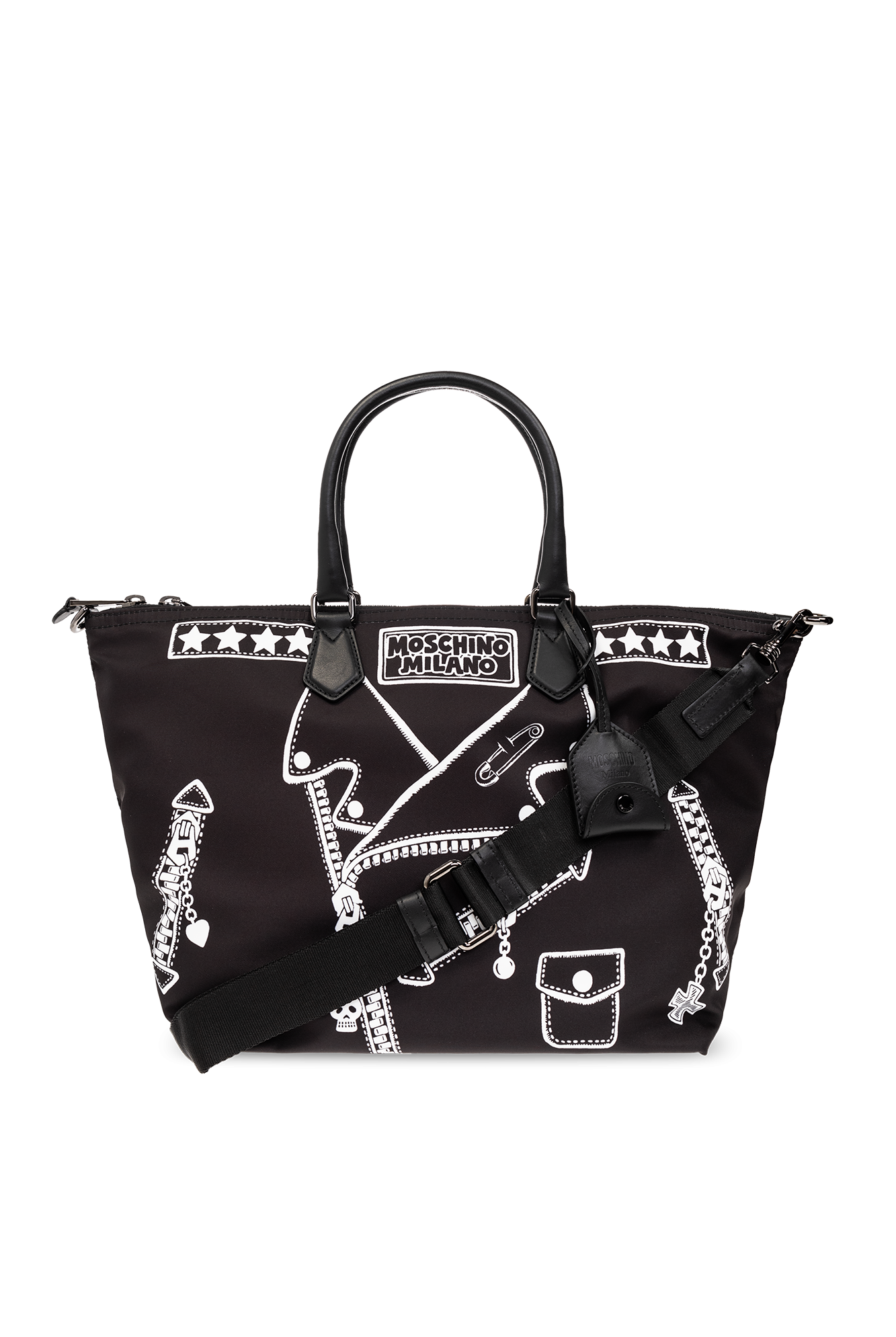 Moschino Printed shopper Laurent bag