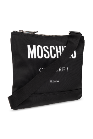 Moschino Shoulder power bag with logo