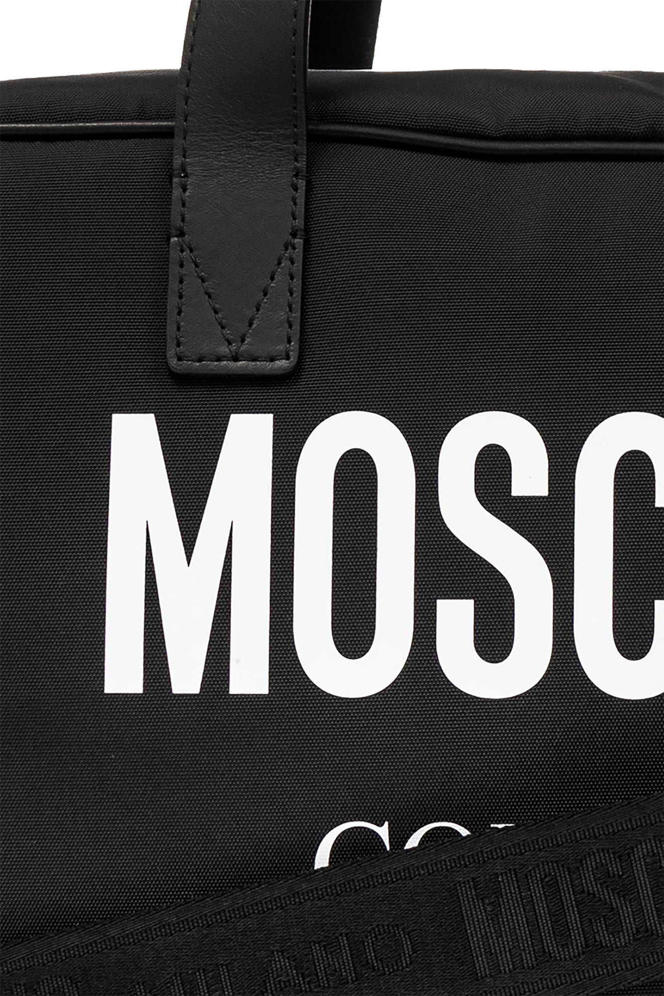 Moschino Duffel bag with logo