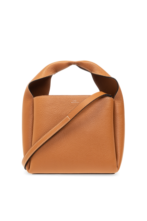 Leather shoulder bag