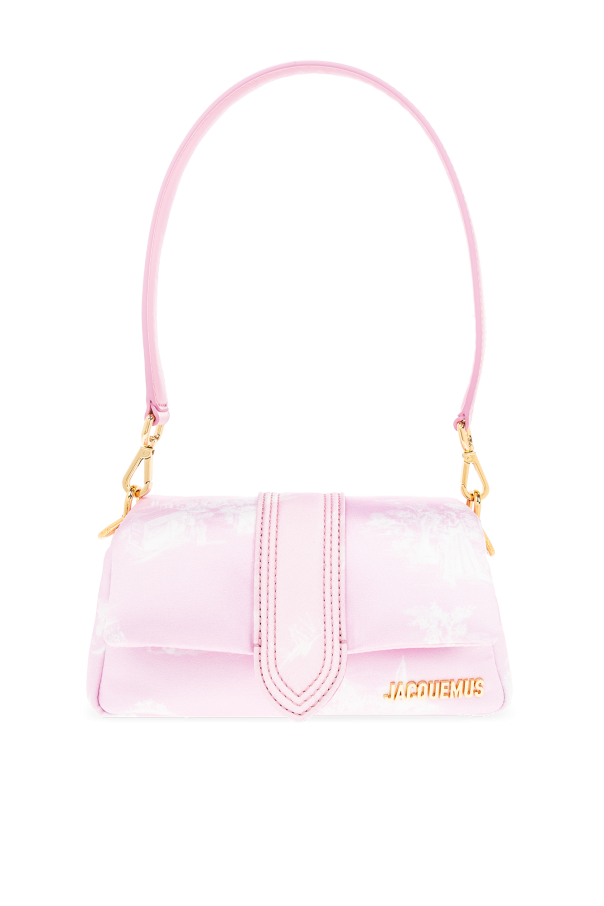 Luxury handbag - Le Petit Sac Noeud Jacquemus in pink leather