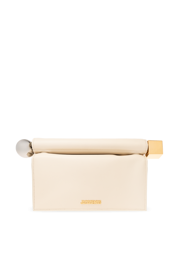 ‘La Pochette Rond Carre’ leather handbag od Jacquemus