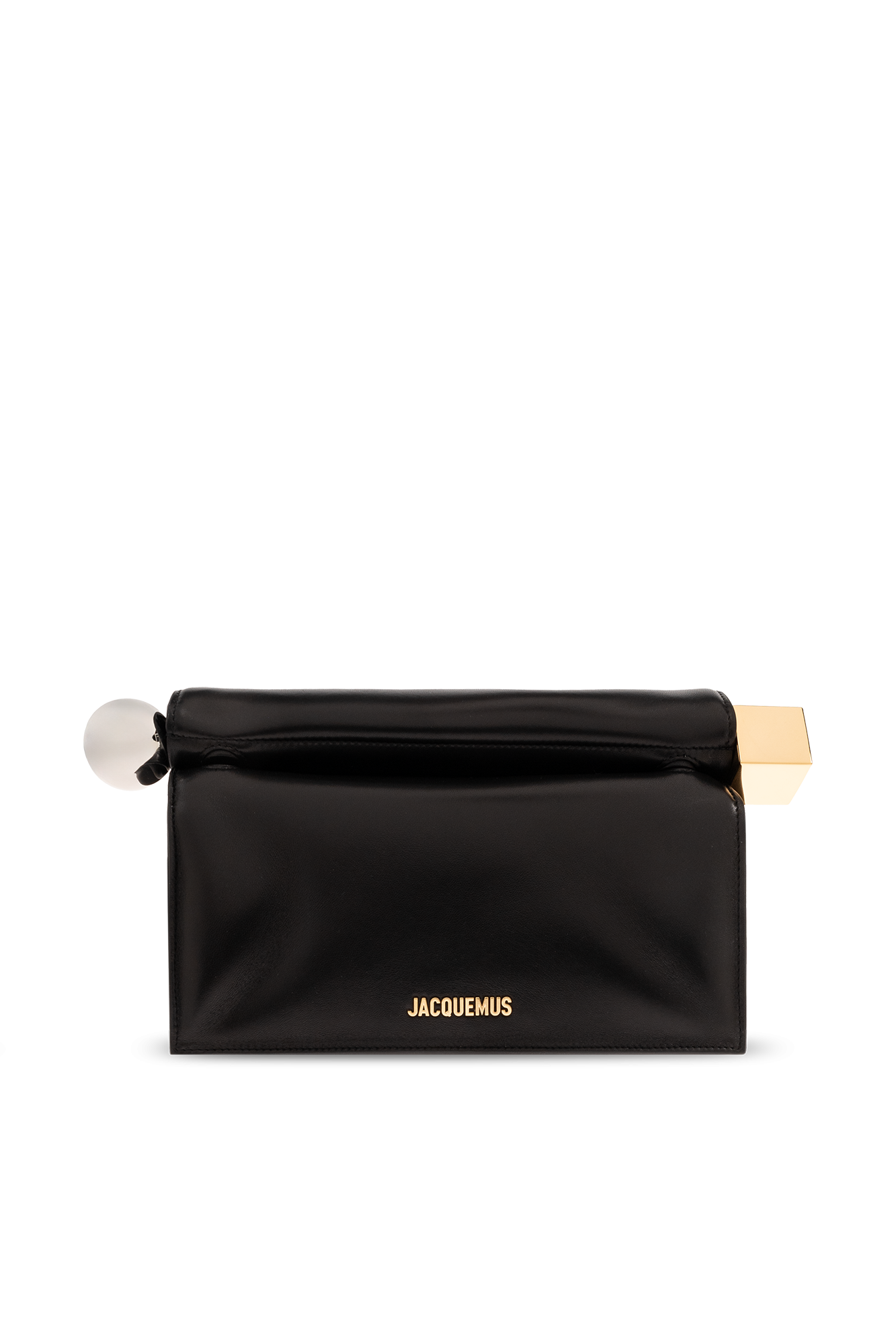 Jacquemus ‘La Pochette Rond Carre’ leather handbag