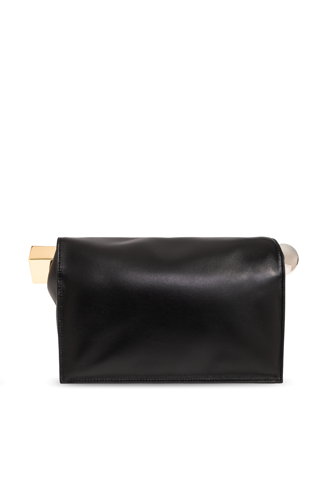 Jacquemus ‘La Pochette Rond Carre’ leather handbag