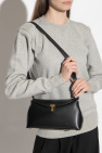 TOTEME BLACK Leather shoulder bag