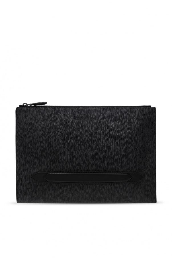 FERRAGAMO Logo-embossed clutch