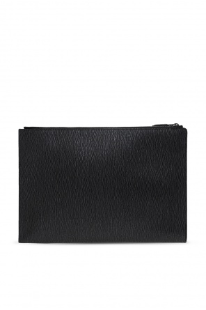 FERRAGAMO Logo-embossed clutch