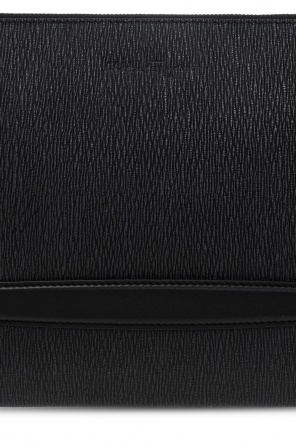 FERRAGAMO Logo-embossed clutch