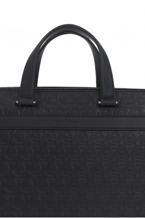 Salvatore Chinos Ferragamo Leather briefcase