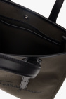 FERRAGAMO GREEN ‘1927 Signature’ shopper bag