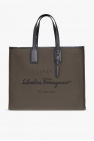FERRAGAMO GREEN Shopper bag