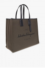 FERRAGAMO GREEN Shopper bag