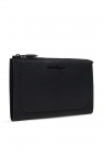 FERRAGAMO BLACK Clutch with logo