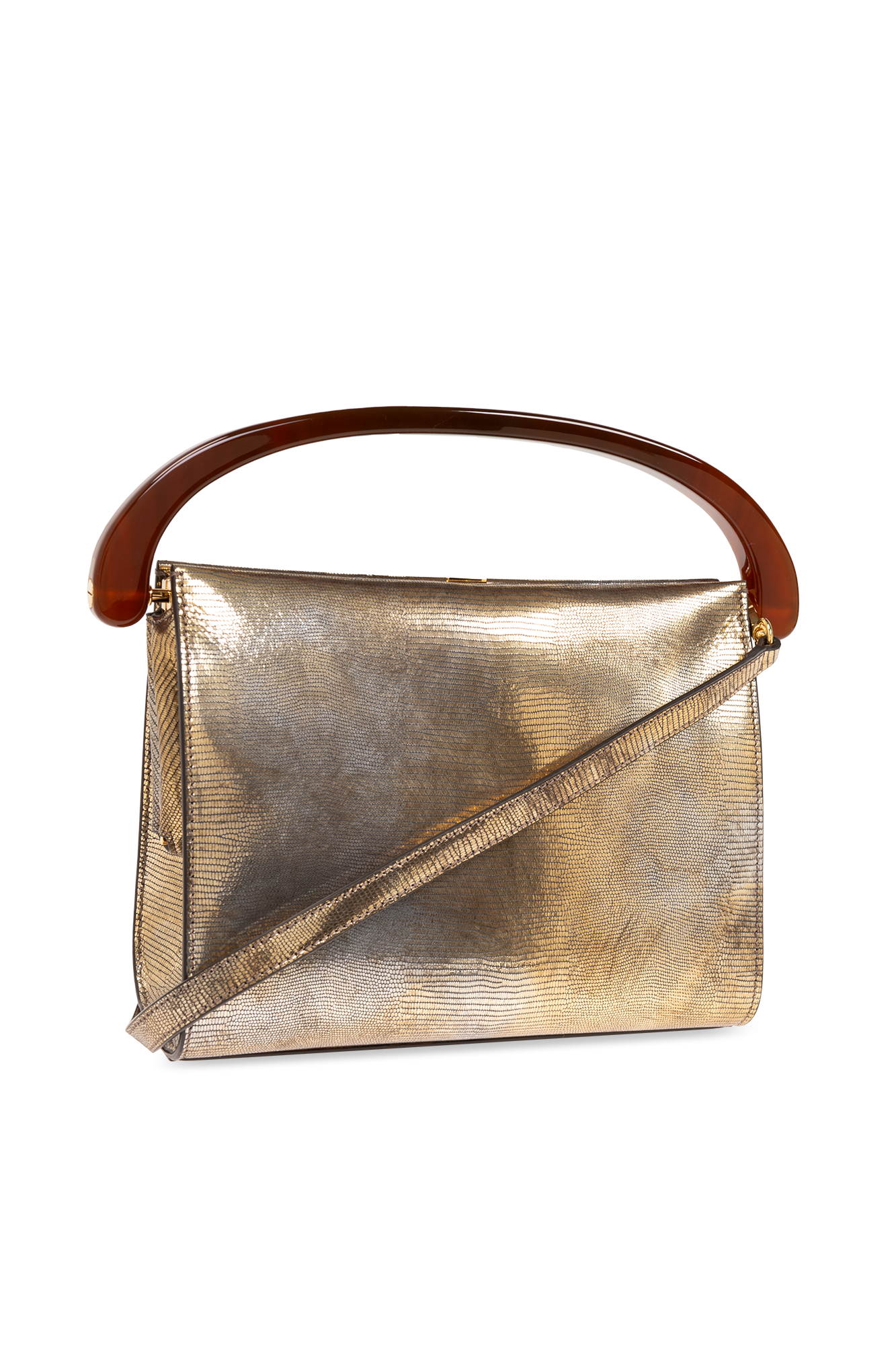 Dries Van Noten Leather shoulder dress bag