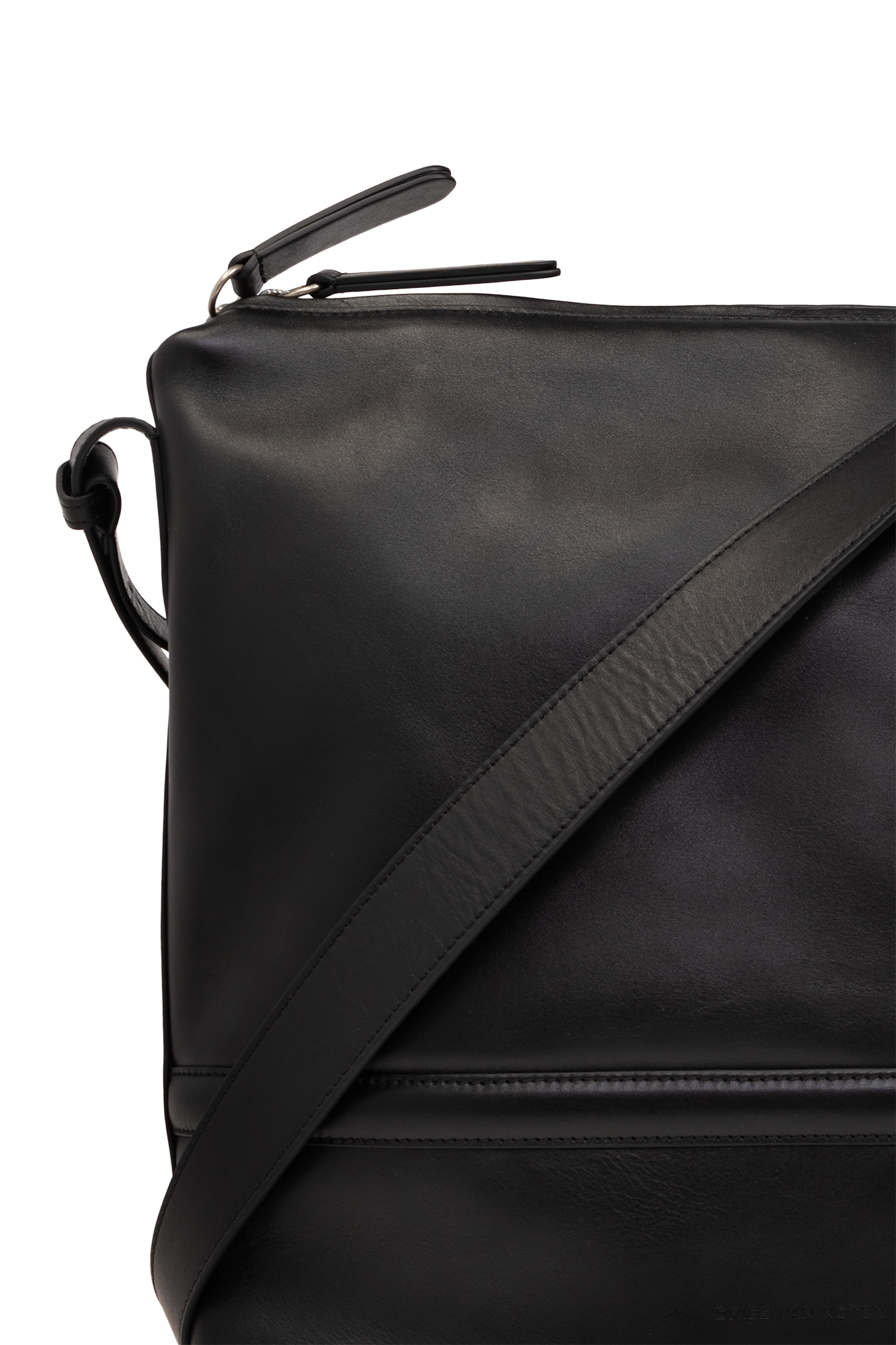Dries Van Noten Leather shoulder embellished bag