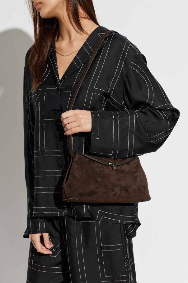 TOTEME Suede bag `T-Lock`