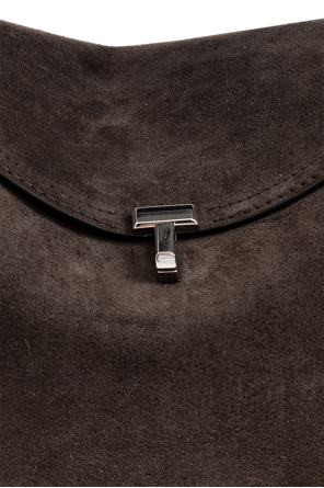 TOTEME Suede bag `T-Lock`