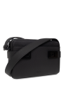 FERRAGAMO BLACK Leather shoulder bag