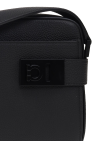 FERRAGAMO BLACK Leather shoulder bag