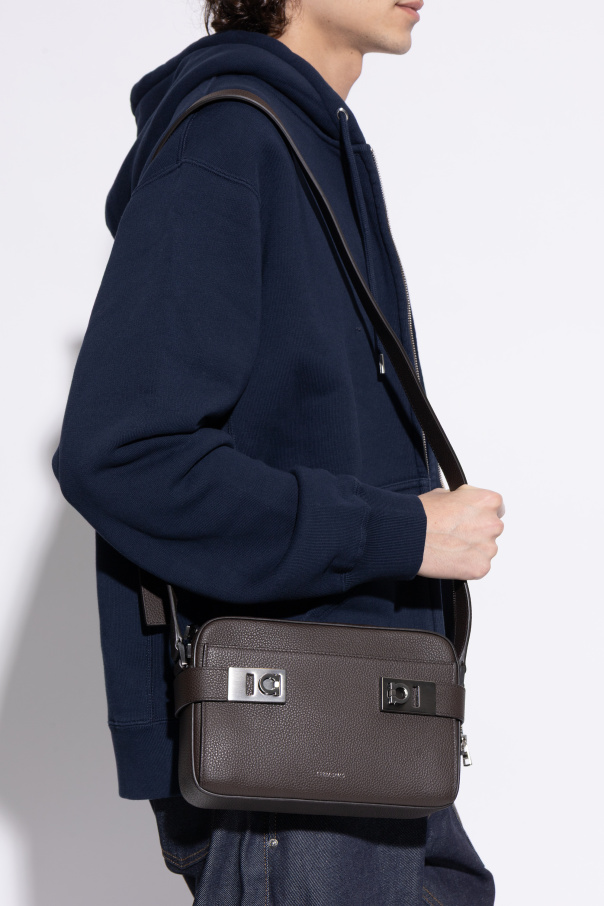 FERRAGAMO Leder-Umhängetasche