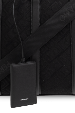 FERRAGAMO Briefcase with shoulder strap