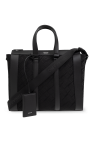 FERRAGAMO BLACK Briefcase with shoulder strap