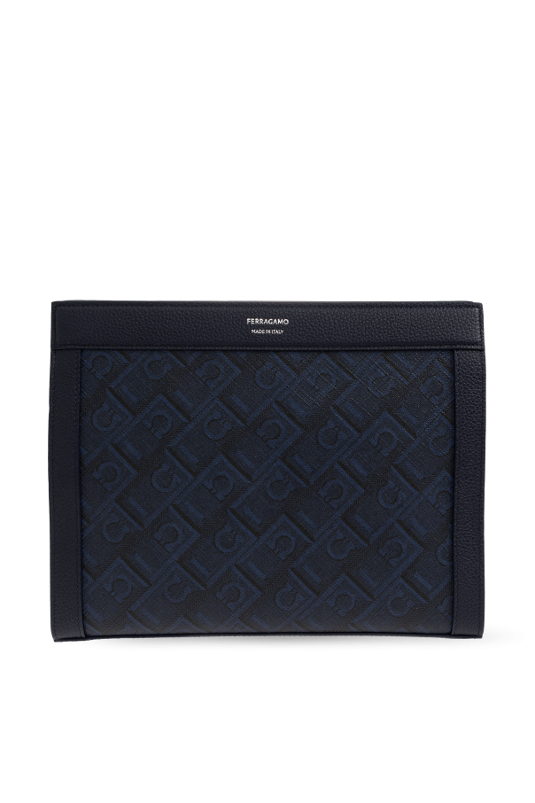 Wristlet pouch with strap od FERRAGAMO