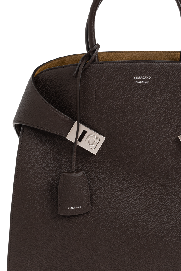FERRAGAMO Leather bag "Hug"