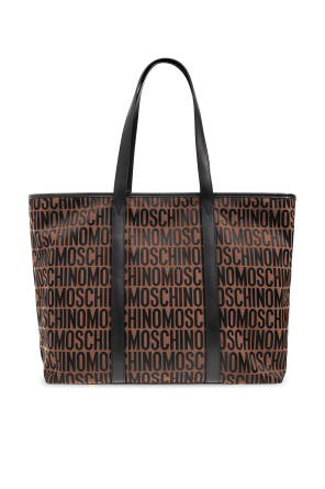 Moschino Torba typu ‘shopper’ z monogramem