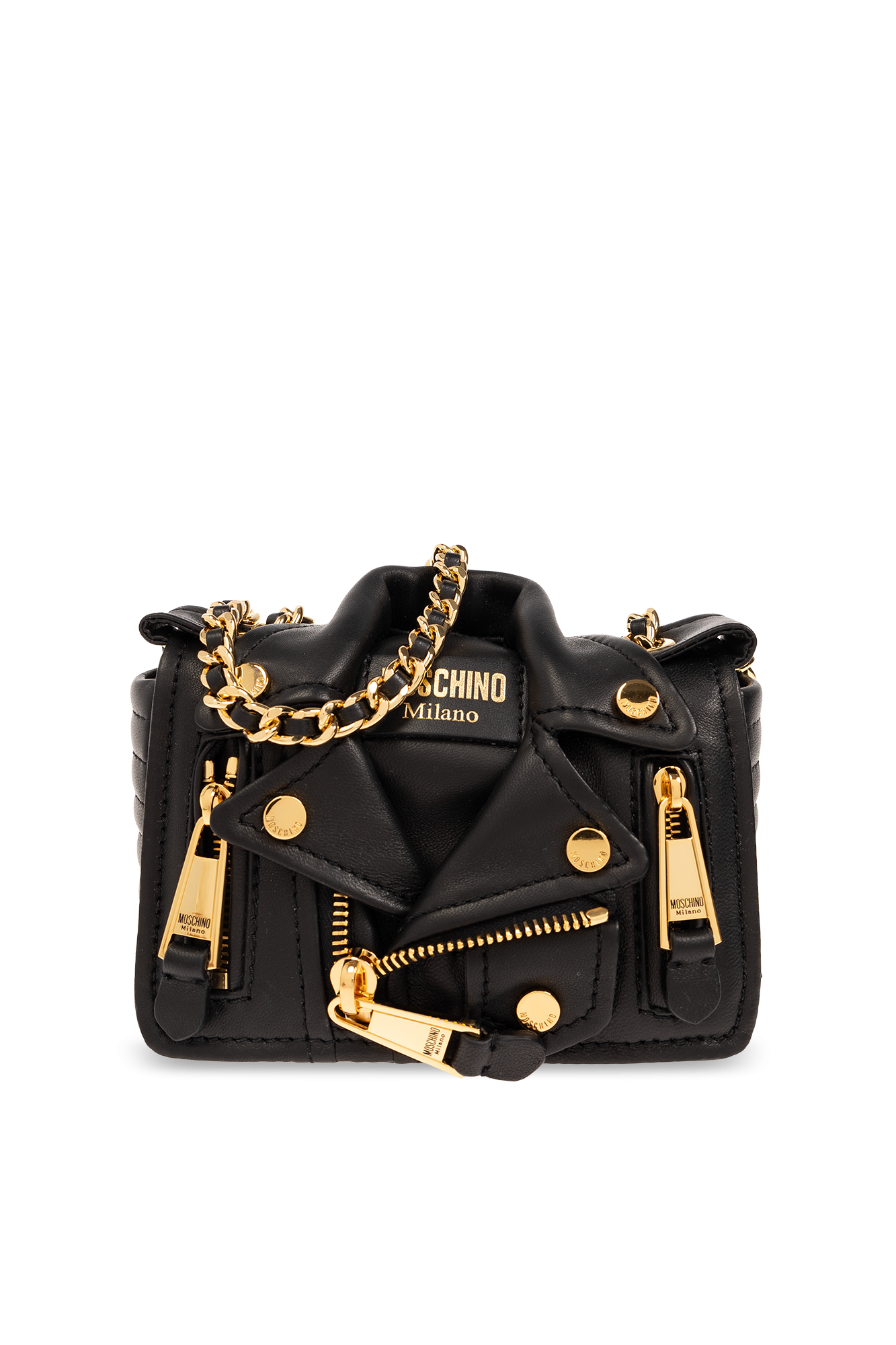 Moschino Marc Jacobs faux-leather tote bag Toni neutri