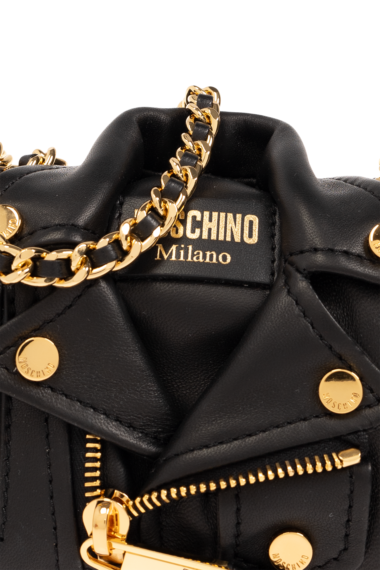 Moschino Marc Jacobs faux-leather tote bag Toni neutri